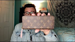 I bought the Joséphine wallet in rose ballerine yesterday (1st LV