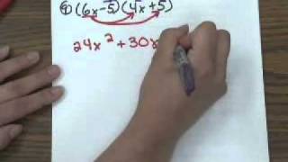 Simplifying (FOIL)
