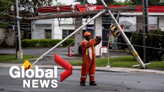 Ontario racing to restore electricity for thousands after deadly, powerful storm