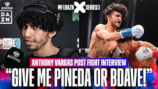 Beginning my redemption arc! | Anthony Vargas post fight interview | Misfits Boxing