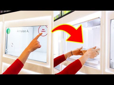 10 FAST FOOD Restaurants of The FUTURE!!!