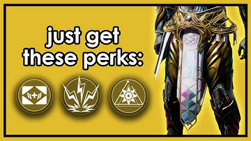 The best exotic class items for Titans (use, like, 3 perks).