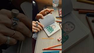 муж рисует меня в поезде #скетчбук #рисование #поезд #плацкарт #путешествия