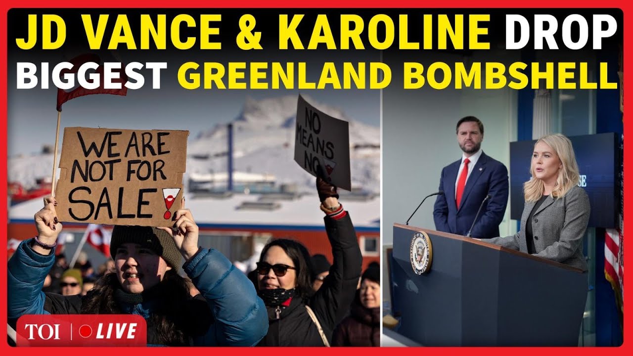 JD Vance Announces ‘Greenland Operation’; Karoline Leavitt Reads Out Detailed Plan | Trump News