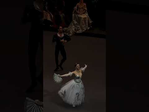 On Stage Sofia Valiullina Debut In The Part Of The Spanish Bride