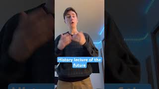 History lecture in the year 3000 | sub for more #comedy