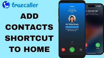 How To Add Contacts Shortcut To Home On Truecaller App