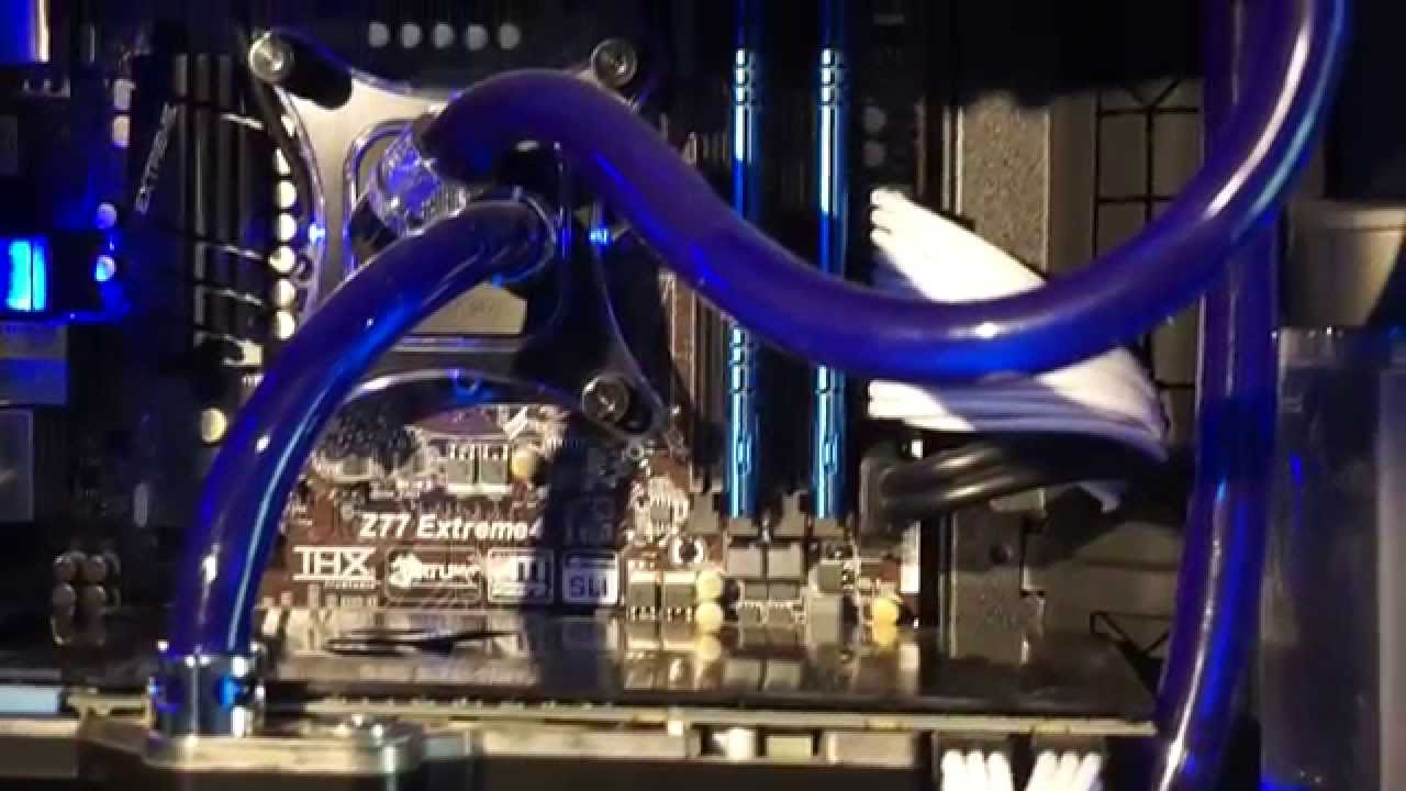 Fall 2015 Custom Water Cooling Build Skylake (i7 6700k) YouTube