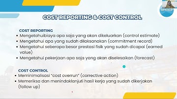 Pengantar Project Cost Control di Project Management Oil dan Gas