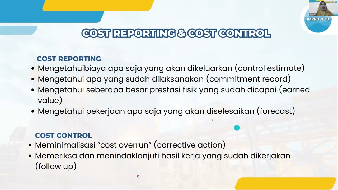 Pengantar Project Cost Control di Project Management Oil dan Gas