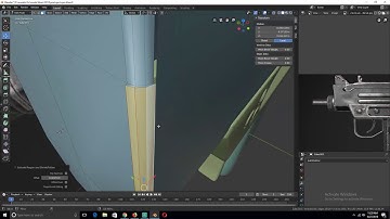 Modeling a uzi gun in blender 2 8 part 1