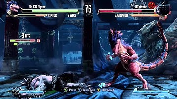Killer Instinct: RM CB Riptor (Riptor) vs RTutrana (Sabrewulf)