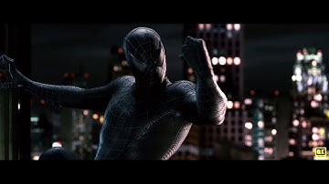 Black Spider-Man vs Sandman | Subway Fight Scene | Spider Man 3 (2007 Full HD)