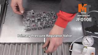 Ремонт гидроблока JF010E - Primary Pressure Regulator Valve