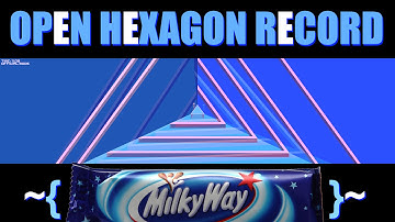 Open Hexagon: Milky Way (X1) 170 sec, BoshyTime [world record]