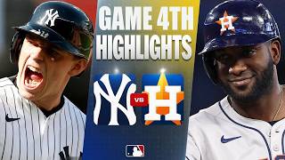 New York Yankees vs Houston Astros Game 4th Highlights - August 25,2026 MLB