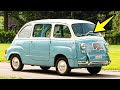 Even at 52 HP & Suicide Doors, the 1959 Fiat 600 Multipla Shocked Everyone Seating Six Persons