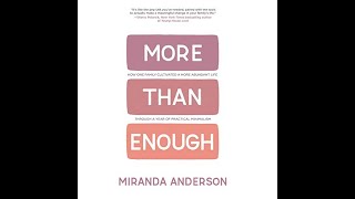 More Than Enough (AUDIOLIBRO) DE Miranda Anderson