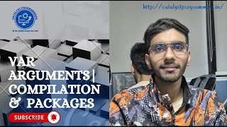 Java Var Arguments Explained | Compilation Process & Packages Part-1 | computer-anudeshak