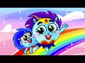 My Superhero Mom Song | Baby Zoo Nursery Rhymes And Kids Songs