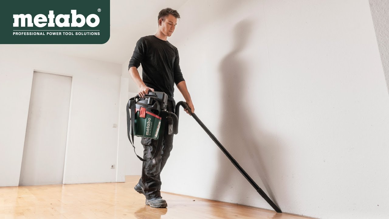 Metabo 18 Volt Σκούπα Γενικών Χρήσεων Μπαταρίας AS 18 L PC Compact