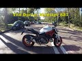 test riding the ducati monster 821