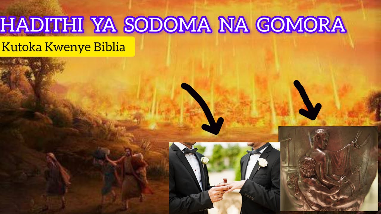 HADITHI YA SODOMA NA GOMORA | Mvua Ya Moto | Walitaka Kuwabaka Malaika | Lutu Kuzaa Na Binti Zake.