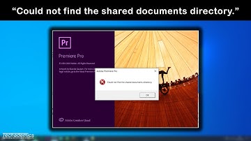 How To: FIX "Could not find the shared documents directory" Error - (Easy)