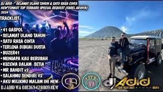 DJ ADID -'SELAMAT ULANG TAHUN & SATU RASA CINTA NEW 'FUNKOT TOP TERBARU SPECIAL (ARINYA FAREL)2024