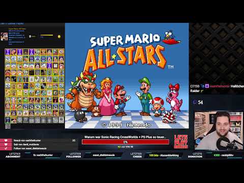 🔴 SUPER MARIO ALL-STARS [Neue RA] 🍄 Twitch-Livestream # 726 vom 27.09.25