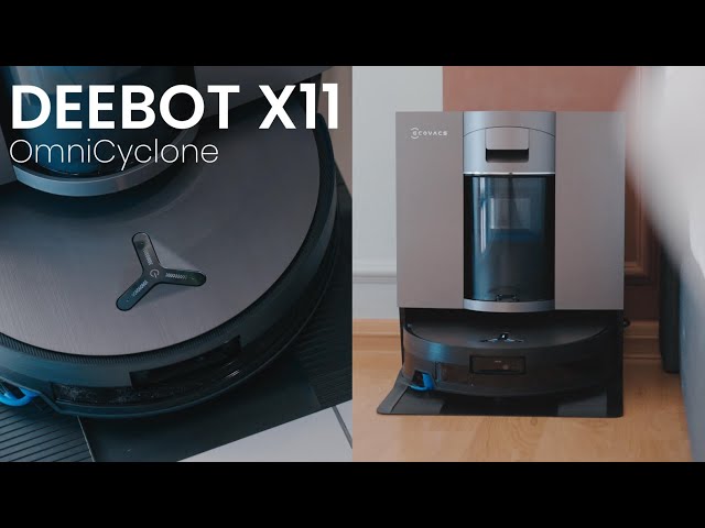 ECOVACS DEEBOT X11 OmniCyclone – The Robot Vacuum That Fixes REAL