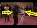 Kenpo vs taekwondo  real fight 2014 ko