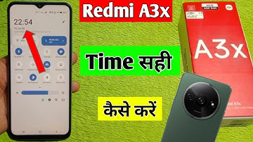 redmi a3x me time setting kaise kare/how to set time in redmi a3x/redmi a3x me time sahi kaise kare