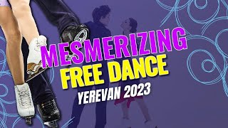 Maelle LEDERMANN / Antonin EMO (SUI) | Junior Ice Dance Free Dance | Yerevan 2023 | #JGPFigure