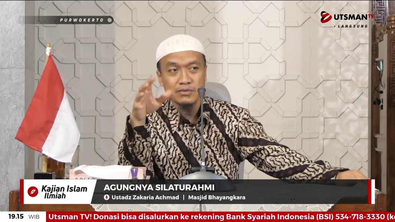 LIVE Agungnya Silaturahmi - Ustadz Zakaria Achmad
