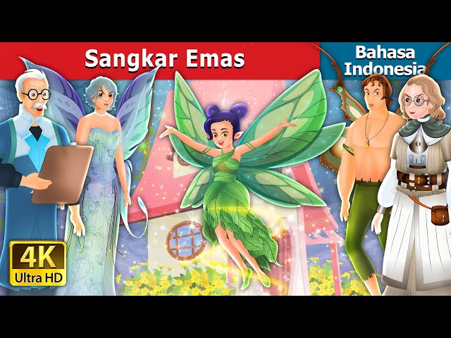 Sangkar Emas | The Golden Cage in Indonesian | Dongeng Bahasa Indonesia | @IndonesianFairyTales class=