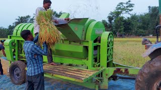 New Boro Dhan Mara Machine in India | Paddy Thresher Price in India | Thresher Dashmesh Engine