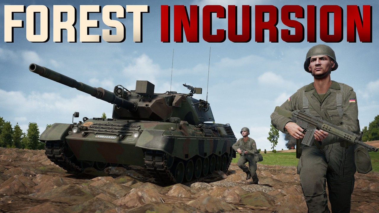 Mechanized German Assault || Gunner, Heat, PC!