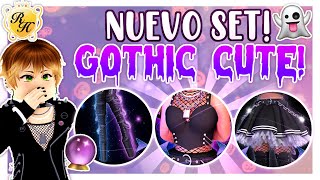 ?NUEVO SET DE OCTURE GOTHIC CUTE!?| Roblox Royale High En Español?