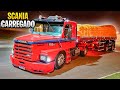 ACELERANDO NA MADRUGADA CARREGADO DE CEBOLA 😱 SCANIA 112