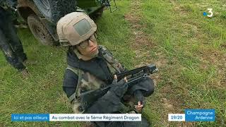 Immersion au 5e régiment de dragons à Mailly-le-Camp