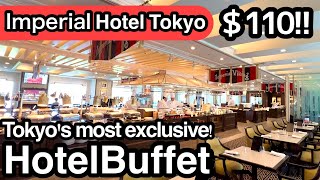 The buffet at the Imperial Hotel in Tokyo is the most admired buffet in Japan