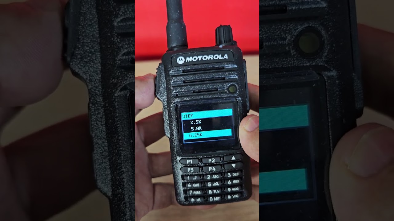 วิธีปรับสเตป Step Motorola DP4600