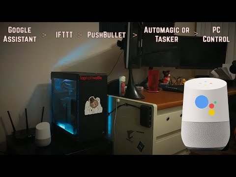 Google Home Wake On LAN Configuration