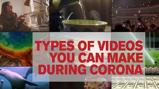 Types of Videos to Create During Coronavirus (COVID-19)