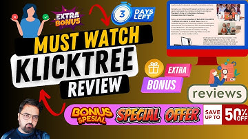 KlickTree Review | KlickTree Demo And |🎁 KlickTree Bonus 🎁👇