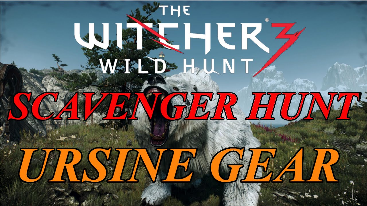 The Witcher 3: Wild Hunt - Blood And Wine - Scavenger Hunt: Grandmaster Ursine Gear