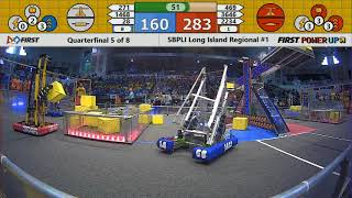 Quarterfinal 5 - 2018 SBPLI Long Island Regional #1