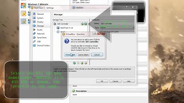 Installing BackTrack 5 (Gnome) on VirtualBox