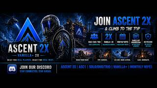 Rust Console | Ascent 2x Vanilla+ Monthly | No P2W